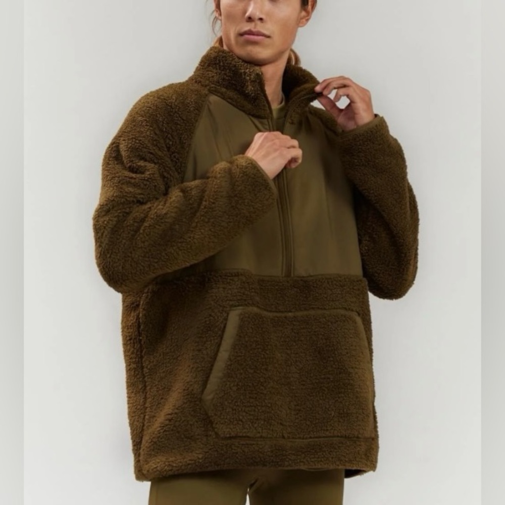 Girlfriend Collective Everyone Half-Zip Fleece